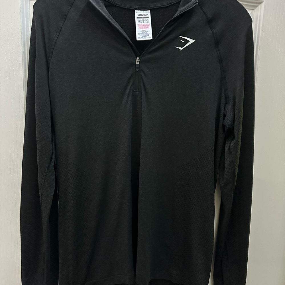 Gymshark Black Jacket with Logo